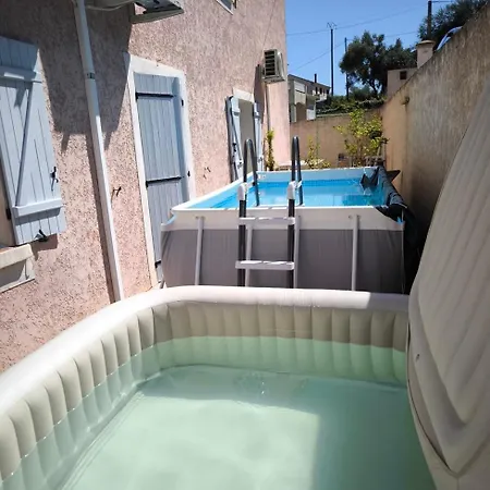 Sud Bastia 50 M2 Prive Avec Jacuzzi Et Piscine Villa *