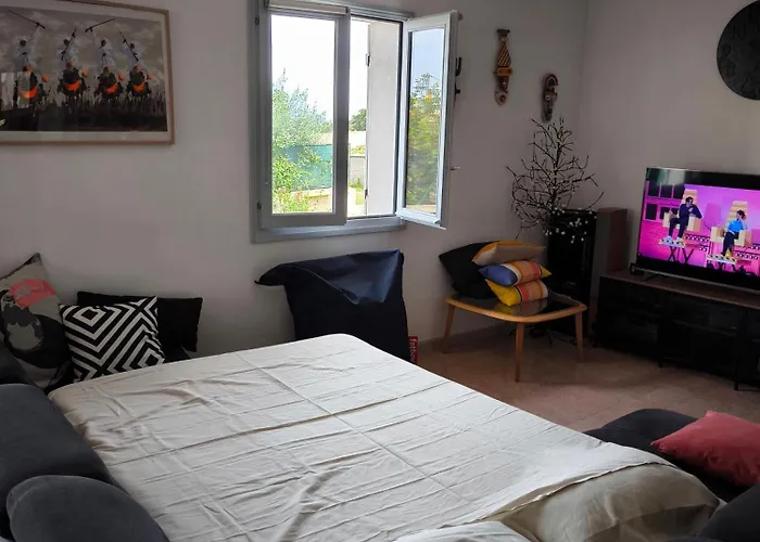 Sud Bastia 50 M2 Prive Avec Jacuzzi Et Piscine Vila