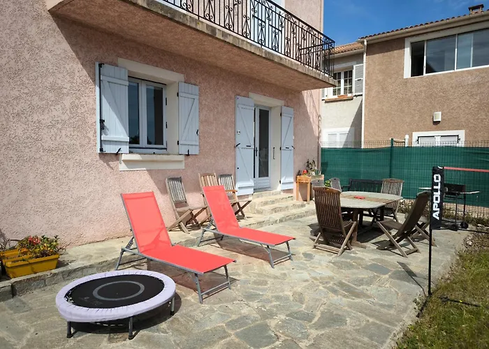 Vila Sud Bastia 50 M2 Prive Avec Jacuzzi Et Piscine Monte (Corsica)